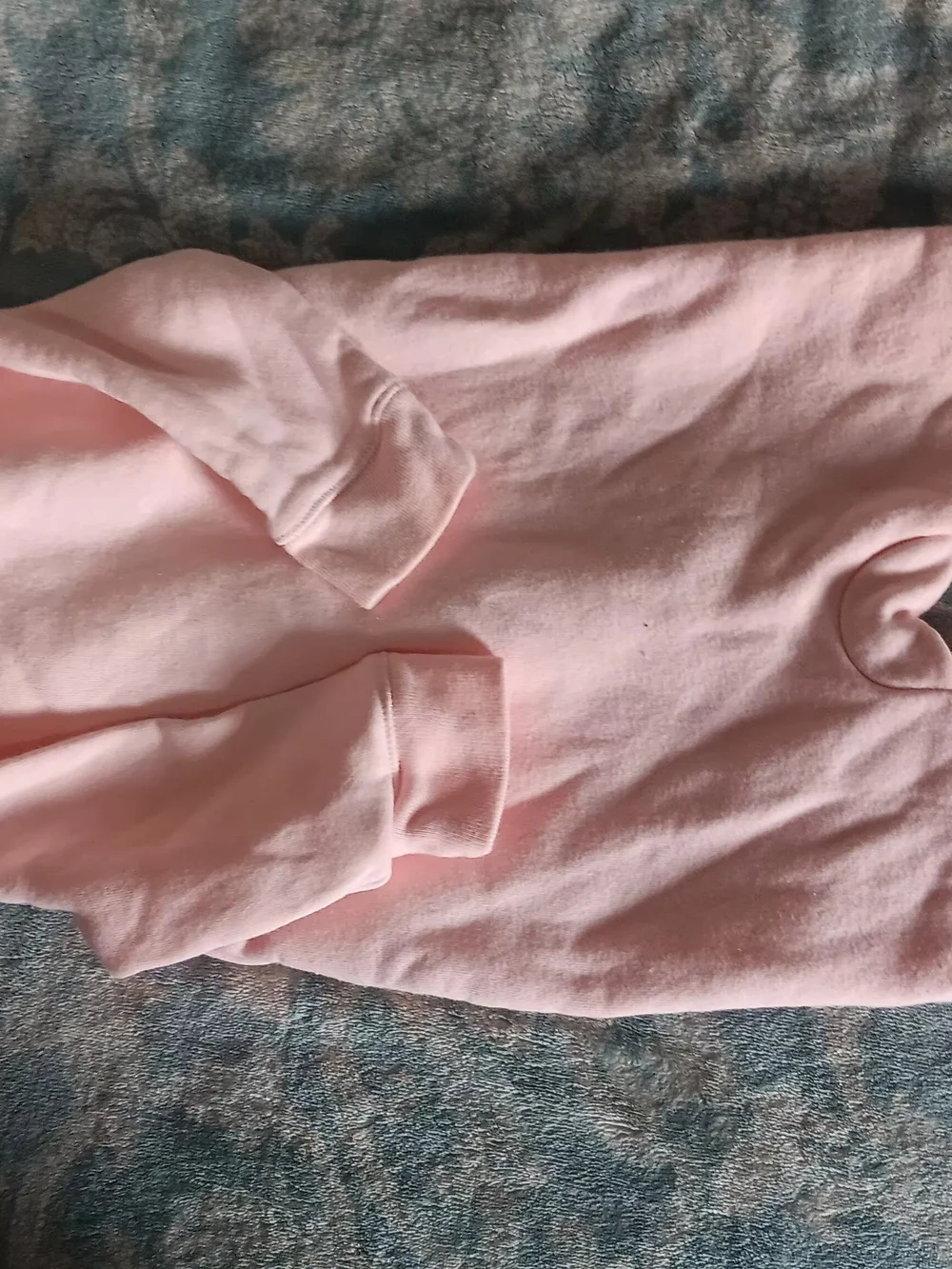 Kids Pink One-Piece Hoodie Jumpsuit